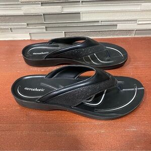 Aerothotic black sandals women’s size 38